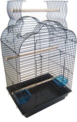 YML Open Shell Top Bird Cage, Medium, Black slide 2 of 3