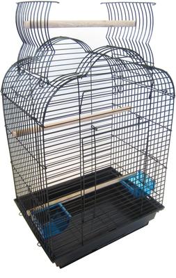 Show full view: YML Open Shell Top Bird Cage, Medium, Black slide 3 of 3