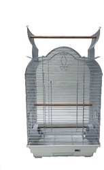 YML Open Shell Top Bird Cage, Medium, White slide 2 of 2
