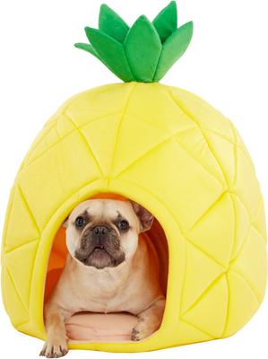 Show full view: YML Pineapple Covered Cat & Dog Bed, Medium slide 5 of 8