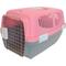 Show in main carousel: YML Plastic Small Animal Carrier Crate, Pink slide 2 of 2