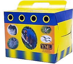 YML Small Animal Cardboard Carrier, Small, 6 x 4 x 4-in, 100 count