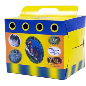 YML Small Animal Cardboard Carrier, Small, 6 x 4 x 4-in, 100 count
