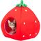 Show in main carousel: YML Strawberry Covered Cat & Dog Bed, Medium slide 7 of 10