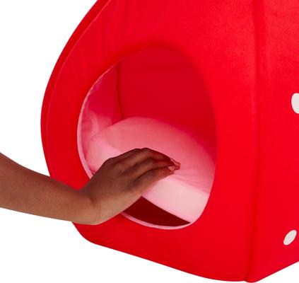 Show full view: YML Strawberry Covered Cat & Dog Bed, Medium slide 8 of 10