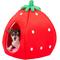 Show in main carousel: YML Strawberry Covered Cat & Dog Bed, Small slide 5 of 9