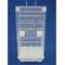 Show in main carousel: YML Tall Flat Top Four Door Small Bird Cage, White slide 3 of 3