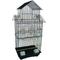 Show in main carousel: YML Tall Pagoda Top Small Bird Cage, 18 x 14 x 42.5-in, Large, Black slide 1 of 1