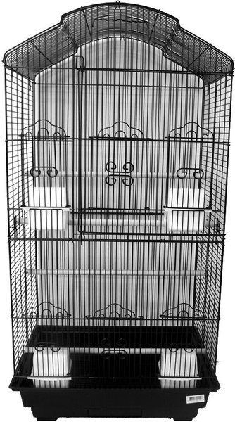 YML Tall Shell Top Small Bird Cage, 18 x 14 x 34.5-in, Large