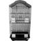 Show in main carousel: YML Tall Shell Top Small Bird Cage, 18 x 14 x 34.5-in, Large, Black slide 3 of 4