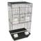 Show in main carousel: YML Tall Square Top Small Bird Cage, 18 x 14 x 34.5-in, Large, Black slide 1 of 2