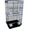 Show in main carousel: YML Tall Square Top Small Bird Cage, 18 x 14 x 34.5-in, Large, Black slide 2 of 2
