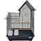 Show in main carousel: YML Villa Top Bird Cage, Large, Black slide 1 of 2