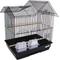 Show in main carousel: YML Villa Top Bird Cage with Perch, Black slide 1 of 4