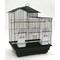 Show in main carousel: YML Villa Top Small Bird Cage, 18 x 14 x 23-in, Medium, Black slide 1 of 2