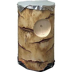 YML WoodChew Shreddable Bamboo Bird Nest Toy, Beige