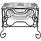 Show in main carousel: YML Wrought Iron Stand with Stainless Steel Dog Bowl, Medium slide 1 of 8