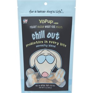 YoPup Chill Out Biscuits Dog Treats, 7-oz bag