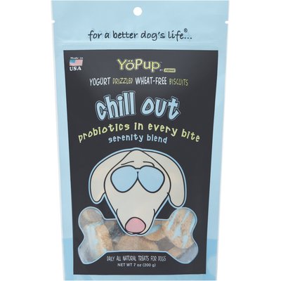 YoPup YoPup Chill Out Biscuits Dog Treats, 7-oz bag