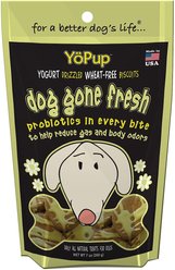 YoPup Dog Gone Fresh Biscuits Dog Treats, 7-oz bag