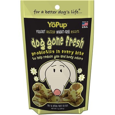 YoPup YoPup Dog Gone Fresh Biscuits Dog Treats, 7-oz bag