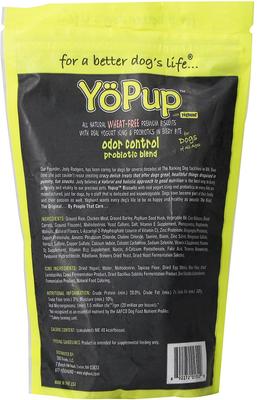 Show full view: YoPup Dog Gone Fresh Biscuits Dog Treats, 7-oz bag slide 3 of 5