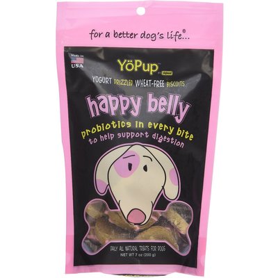 YoPup YoPup Happy Belly Biscuits Dog Treats, 7-oz bag