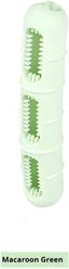 YOSIMFUR Sausage-Shaped Dog Chew Toy, Green