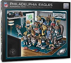 YouTheFan NFL Purebred Fans 500-Piece Puzzle, Philadelphia Eagles 