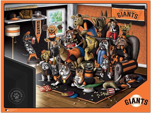 Show full view: YouTheFan Purebred Fans-A Real Nailbiter 500-Piece Puzzle, San Francisco Giants slide 3 of 3