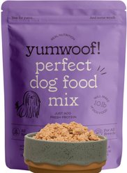Yumwoof Natural Pet Food Perfect Dog Food Mix Non-GMO, Grain-Free Adult Dehydrated DIY Premix, 1.1-lb bag