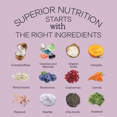 Show full view: Yumwoof Natural Pet Food Perfect Dog Food Mix Non-GMO, Grain-Free Adult Dehydrated DIY Premix, 1.1-lb bag slide 4 of 6