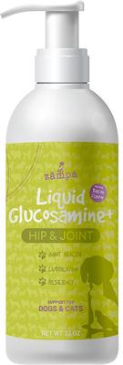 Show full view: Zampa Liquid Glucosamine+ Bacon Flavor Liquid Joint Supplement for Dogs, 32-fl oz bottle slide 1 of 8