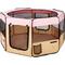 Show in main carousel: Zampa Pet Folding Soft-sided Dog & Cat Playpen, Pink, Large slide 2 of 7