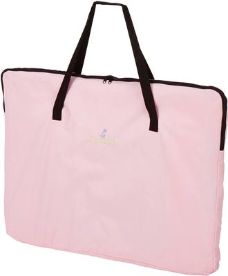 Show full view: Zampa Pet Folding Soft-sided Dog & Cat Playpen, Pink, Large slide 3 of 7