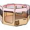 Show in main carousel: Zampa Pet Folding Soft-sided Dog & Cat Playpen, Pink, Large slide 5 of 7