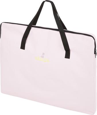 Show full view: Zampa Pet Folding Soft-sided Dog & Cat Playpen, Pink, Medium slide 5 of 7