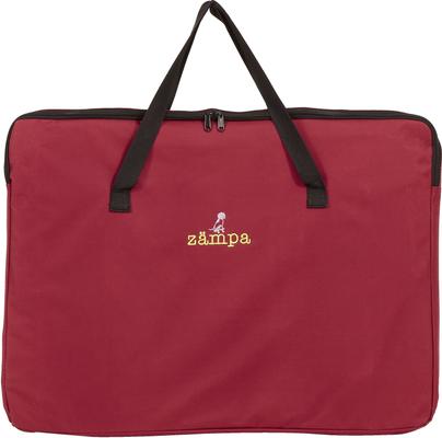 Show full view: Zampa Pet Folding Soft-sided Dog & Cat Playpen, Red, Medium slide 5 of 9