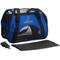 Show in main carousel: Zampa Soft-Sided Airline-Approved Dog & Cat Carrier Bag, Blue, Medium slide 1 of 3
