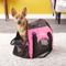 Show in main carousel: Zampa Soft-Sided Airline-Approved Dog & Cat Carrier Bag, Pink, Small slide 1 of 8