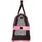Show in main carousel: Zampa Soft-Sided Airline-Approved Dog & Cat Carrier Bag, Pink, Small slide 4 of 8