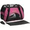 Show in main carousel: Zampa Soft-Sided Airline-Approved Dog & Cat Carrier Bag, Pink, Small slide 5 of 8