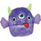 Show in main carousel: Zanies Rock Monster Squeaky Plush Dog Toy, Purple slide 1 of 4
