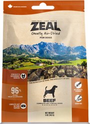 ZEAL Gently Air Dried Grain-Free Beef Flavored Dry Dog Food, 5-oz bag