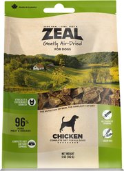 ZEAL Gently Air Dried Grain-Free Chicken Flavored Dry Dog Food, 5-oz bag