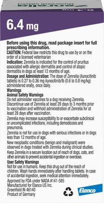 Show full view: Zenrelia (ilunocitinib tablets) for Dogs, 6.4-mg, 90 tablets slide 2 of 8