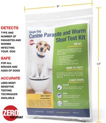 Zero Egg Count Parasite & Worm Stool Dog Test Kit slide 2 of 7