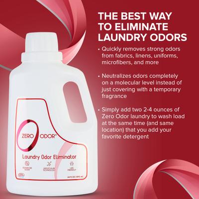 Show full view: Zero Odor Laundry Odor Eliminator, 64-fl oz bottle slide 8 of 10