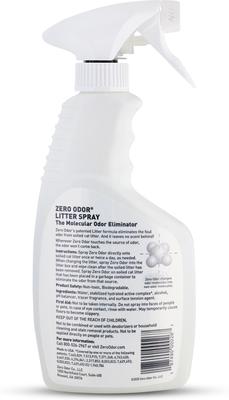 Show full view: Zero Odor Litter Spray, 16-fl oz bottle slide 3 of 11