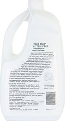 Zero Odor Litter Spray & Pet Odor Eliminator, 64-fl oz bottle slide 2 of 9